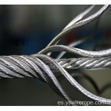 304 cable de alambre de acero inoxidable 7x7 8.0 mm
